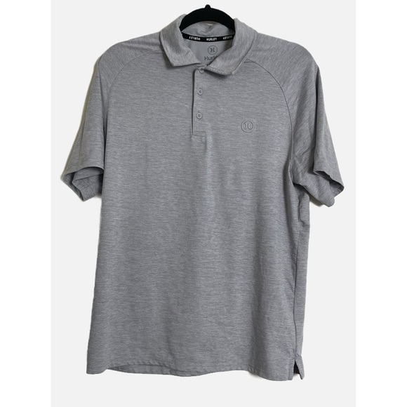 Hurley Men's Ultra Soft Stretch Moisture Wicking Performance Polo Shirt - Small - Picture 4 of 8